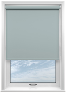 Trapani (Blackout), Pewter - Roller Blind